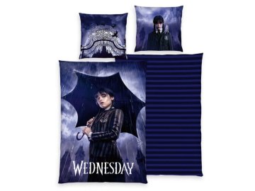 Herding Reverzibilne bombažne rjuhe Herding Wednesday, 140/200+70/90