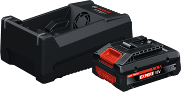 BOSCH Professional Expert 18 V začetni komplet EXBA18V-40 + polnilnik GAL 12V/18V-80 (1600A0373M)
