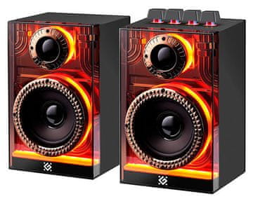 Defender Futuro 20W 2.0 prenosni in gaming zvočniki z RGB, USB/AUX/BT 5.3 (65087)