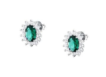 Morellato Luksuzni srebrni uhani s kubičnim cirkonom Tesori SAIW286