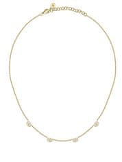 Morellato Bleščeča pozlačena ogrlica s kubičnim cirkonom Pave` SAZB02