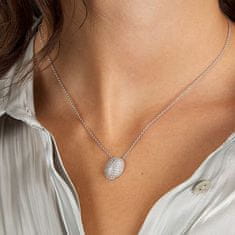 Morellato Bleščeča srebrna ogrlica za ženske Pave` SAZB06