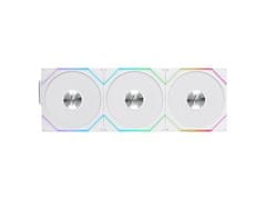 Lian Li UNI FAN TL Wireless ventilator za ohišje, ARGB, 120mm, 3 Pack + Kontroler, bel (12TL1W3W)