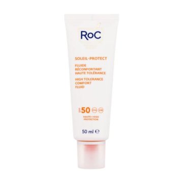 ROC Soleil-Protect High Tolerance Comfort Fluid losjon za sončenje v spreju spf50 50 ml za ženske