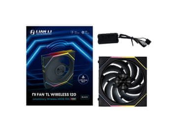 Lian Li UNI FAN TL Wireless, ARGB, 120mm, črni (12TL1W1B)