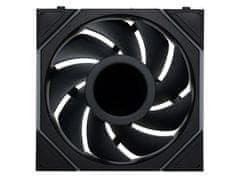 Lian Li UNI FAN TL Wireless LCD ventilator za ohišje, ARGB, 120mm, črni (12TLLCD1W1B)