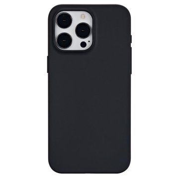 eSTUFF iPhone 15 Pro Max INFINITE VIENNA TPU ovitek , črn , 100% reciklirana plasti