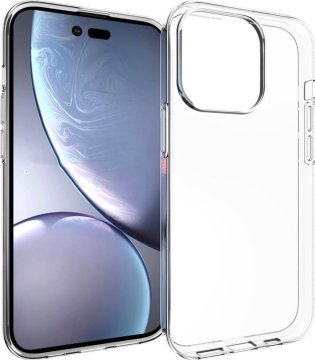 eSTUFF iPhone 14 Pro INFINITE VIENNA TPU ovitek , prozoren , 100% reciklirana plastika
