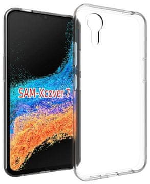 eSTUFF Samsung Galaxy Xcover 7 LONDON TPU ovitek , prozoren