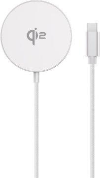eSTUFF QI2 15W magnetni brezžični polnilec s kablom USB-C