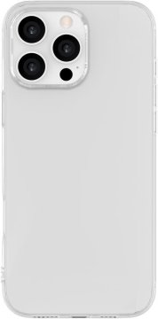 eSTUFF iPhone 16 Pro INFINITE VIENNA TPU ovitek , prozoren , 100% reciklirana plastika