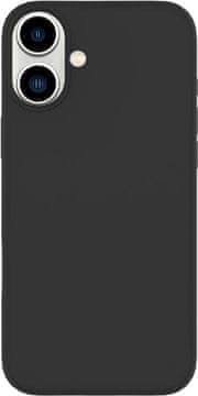 eSTUFF iPhone 16 INFINITE RIGA silikonski ovitek , črn , 93% recikliran material