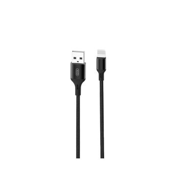 XO XO CABLE NB143 USB-Lightning 2,4 A 2 m črn