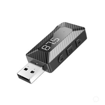 XO XO BCC16 FM MP3 USB Bluetooth oddajnik, črn