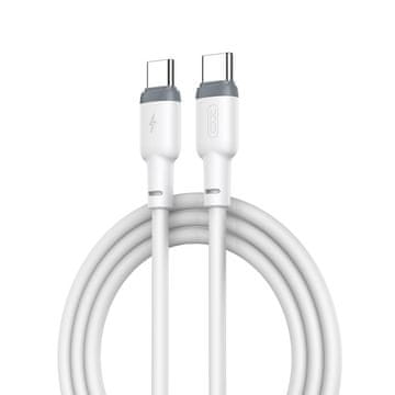 XO XO CABLE NB208B PD USB-C/USB-C 1 m 60 W bela