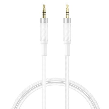 XO XO NB-R279C avdio kabel, jack-jack, 3,5 mm, 1 m, bel
