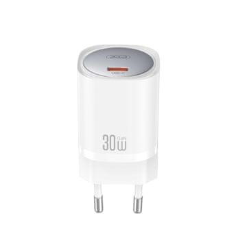 XO XO CE20 PD 30W omrežni polnilnik 1xUSB-C BELA