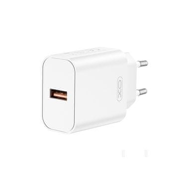 XO XO omrežni polnilnik CE33 QC 18W 1x USB BELA