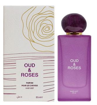 Oud & Roses - vlasový sprej