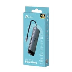 TP-Link UH9120C USB-C 9-v-1 priklopna postaja (hub)
