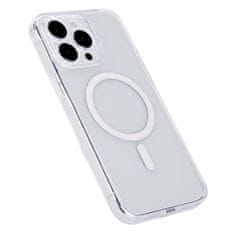 eSTUFF BERLIN iPhone 15 Pro Max Prozoren magnetni ovitek, TPU in polikar
