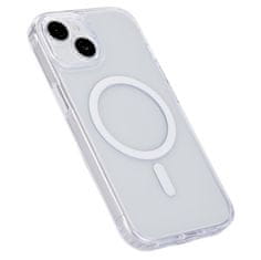 eSTUFF BERLIN iPhone 15 Plus Prozoren magnetni ovitek, TPU in polikar