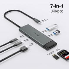 TP-Link UH7020C USB-C 7-v-1 priklopna postaja (hub)