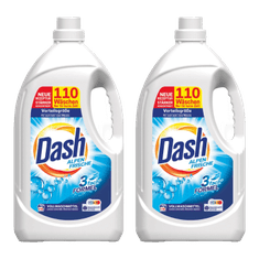 Dash 2x ALPEN FRISCHE, 110 pranj (4,95l), (220 pranj)