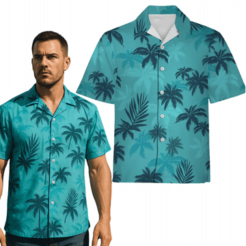 Korbi MOŠKA SRAJCA VICE CITY – HAVAJSKA, KARNEVAL, GTA TOMMY VERCETTI, MODRA, 3XL