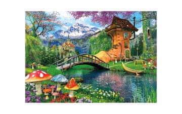 Clementoni The old shoe house- sestavljanka puzzle 500 kosov