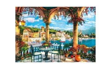 Clementoni Balcony view of Lake Como- sestavljanka puzzle 1000 kosov