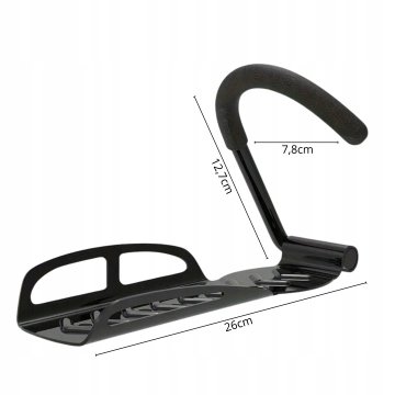 Korbi Močen stenski nosilec za kolo – trden kavl z montažnimi vložki