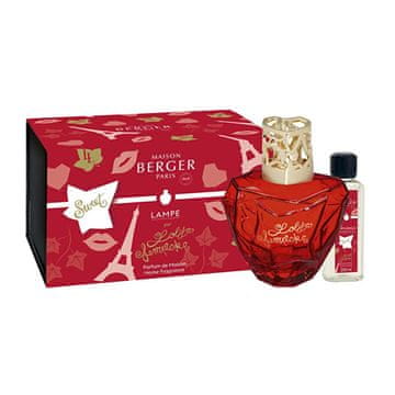 Maison Berger Paris Darilni set katalitične svetilke Lolita Lempicka rdeča + polnilo Lolita Lempicka Sweet 250 ml