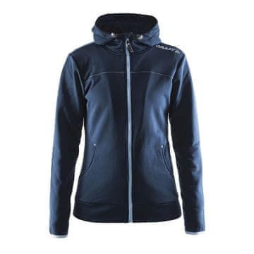 Craft ženski pulover leisure f.z. dk temno modra navy