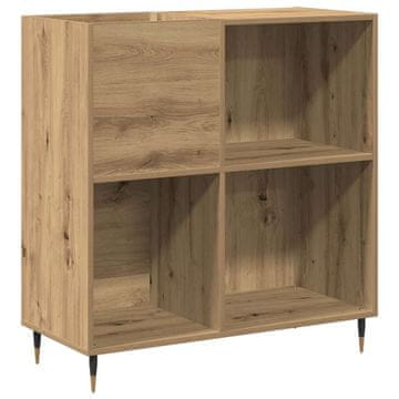 Vidaxl Omara za plošče artisan hrast 85 x 38 x 89 cm Inženirski les