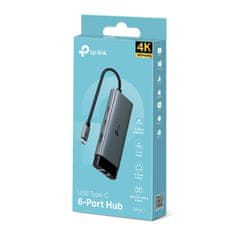 TP-Link UH6120C USB-C 6-v-1 priklopna postaja (hub)