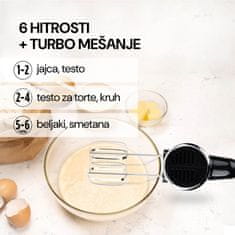 Rosmarino Vitalia PowerMix ročni mešalnik, 300 W