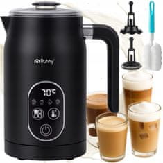 Ruhhy 4v1 500W električni grelnik in penilec mleka LCD 270ml