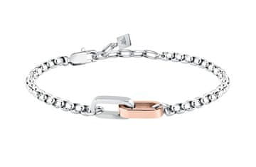 Morellato Minimalistična dvobarvna zapestnica za moške Motown SABY13