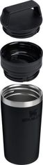 Stanley 1913 The Café To-Go potovalni lonček, 0,35 L, črn