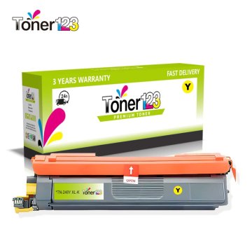 Toner123 Kompatibilen toner za Brother TN-248Y XL / HL- L3215, L3220, L3240, L8230, L8240 / DCP- L3515, L3520, L3555, L3560 / MFC- L3740, L3760, L8340, L8390 - rumena XL