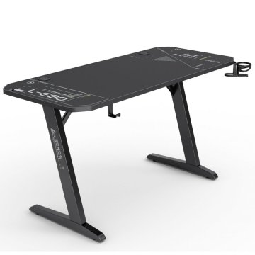 SENSE7 Gaming miza Nomad Cybernetic 140×60 cm, črna