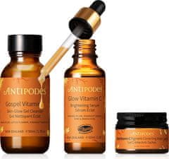 Antipodes Darilni set za posvetlitev kože