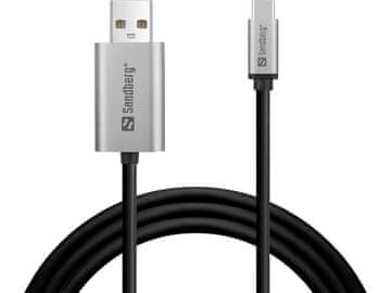 Sandberg Kabel usb-c na displayport 2m
