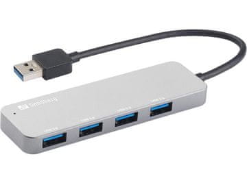 Sandberg USB 3.0 razdelilec 4 ports SAVER