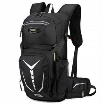 Korbi Črni univerzalni kolesarski nahrbtnik 12L – lahek in športno-turistični