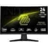 MSI MAG 244C monitor, 59,95cm (23,6), FHD, VA, 180Hz, 1ms, ukrivljen (9S6-3BB31H-027)