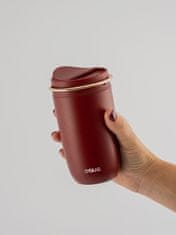 Equa termo lonček z kavo, 300 ml, rdeč