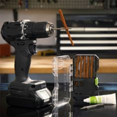 Slime Set za popravilo pnevmatik Drill Bit Plug Kit