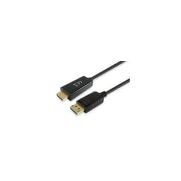 Equip Kabel DisplayPort v HDMI (3 m)